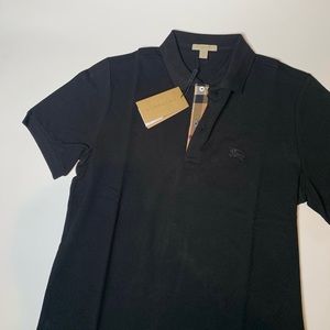 Burberry Brit Mens Black Polo